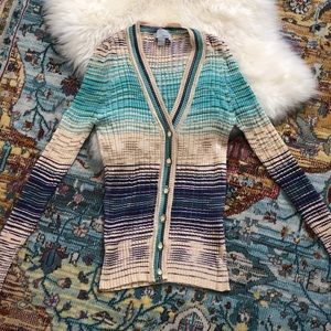 Missoni Designer Knit Cardigan Sweater like new